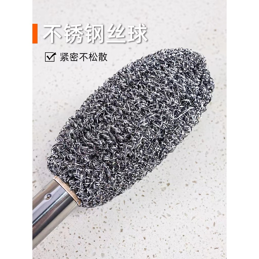 Cọ sắt có tay cầm tiện lợi - dụng cụ vẹ sinh nhà cửa kì cọ mọi ngóc ngách siêu sạch (Tuyển   )