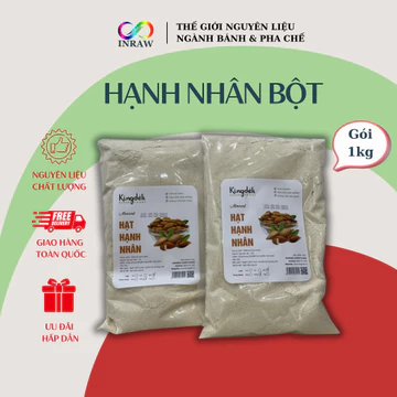 Hạnh Nhân Bột Nhập Khẩu (Mỹ) Túi 1kg (Giao ngẫu nhiên NCC) - Almond Flour