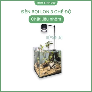 Đèn Rọi 3 Chế Độ Màu Coco - Chất Liệu Nhôm - Sử Dụng Cho Bể Thủy Sinh, Biotop, Bán Cạn, Tiểu Cảnh