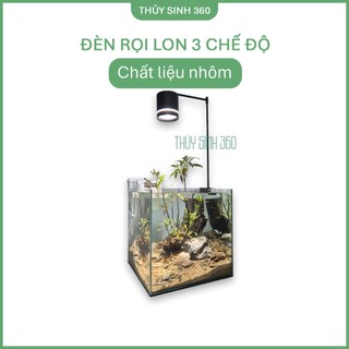 Đèn Rọi 3 Chế Độ Màu Coco - Chất Liệu Nhôm - Sử Dụng Cho Bể Thủy Sinh, Biotop, Bán Cạn, Tiểu Cảnh