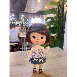 Set áo dây váy jean quần loe size búp bê dian mập,cừu bé,cá lớn,6 nhỏ(size khác vui lòng ib shop)