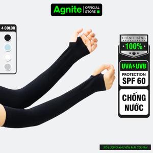 Đôi Găng Tay Chống Nắng Nam Nữ Agnite Deli Chống Tia UV SPF60 Bao Tay Phượt Du Lịch Chất Liệu Thoáng