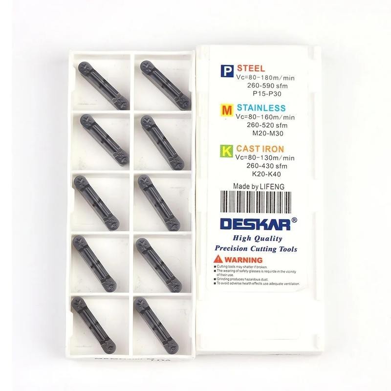 Chip cắt cầu R1 và R2 DESKAR cắt thép inox ngon