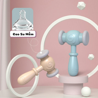 Đồ Chơi Đập Chuột Hình Hải Cẩu Kèm Bàn Xoay 360 Độ - Có Hiệu Ứng Nhạc Hấp Dẫn Giúp Tăng Cường Vận Động Tay Và Mắt Cho Bé