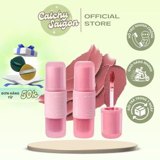 [HOLD LIVE] Son kem bùn HOLD LIVE mịn lì vỏ hồng, All in love, Cloud Feeling Lip Glaze (HL710)