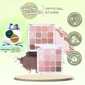 Bảng phấn mắt 16 Ô HOLD LIVE Sunset Magic, Tone màu Pastel, nhẹ nhàng (HL716)