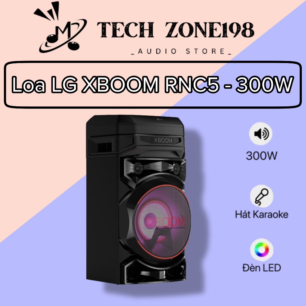 [FREE SHIP TOÀN QUỐC] Loa Karaoke LG Xboom RN5 VÀ RNC5 -300W- Hàng ...