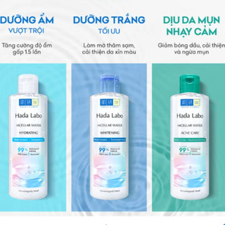 Nước Tẩy Trang Sạch Sâu Dưỡng Ẩm & Dưỡng Sáng Da Micellar Water (240ml/chai)