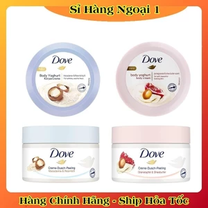 Tẩy tế bào chết, tẩy da chết body và dưỡng thể DOVE nội địa Đức, Đủ Bill và Review [Hot]