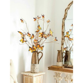 Hoa Cánh Bướm Decor 6 Con 💥HÀNG CAO CẤP💥 Hoa Bướm Lụa Thanh Lịch, Trang Trí Nhà Cửa Vintage