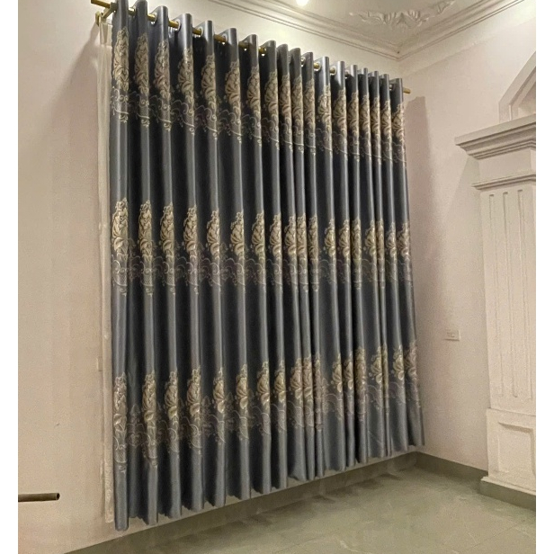 RÈM GẤM NGỌC TRAI GHI HOẠ TIẾT LOẠI 1 SIÊU DÀY ( TRỌNG LƯỢNG 900 GRAM/ 1M VẢI ) Chống nắng 98% | BigBuy360 - bigbuy360.vn