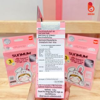 Túi trữ sữa Sunmum chính hãng date 2029 dung tích 100, 150, 250ml