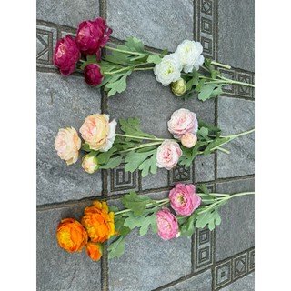 Cành Trà Kép 💥HÀNG CAO CẤP💥 Hoa Hồng Trà Lụa Form To, Phong Cách Cổ Điển Decor Nhà Cửa, Tiệc Cưới