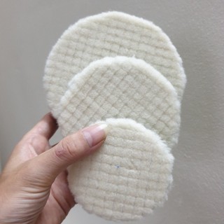 Phớt đánh bóng lông cừu ngắn 3 inch - 5 inch và 4inch mầu trắng