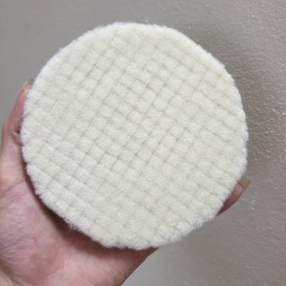 Phớt đánh bóng lông cừu ngắn 3 inch - 5 inch và 4inch mầu trắng