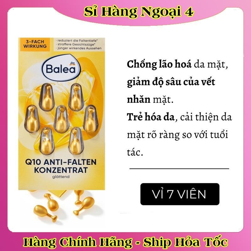 [auth] Viên nang dưỡng da Balea Đức [Hot] - Date mới Đủ Bill