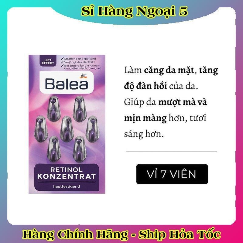 [auth] Viên nang dưỡng da Balea Đức [Hot] - Date mới Đủ Bill