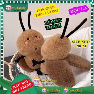 THÚ NHỒI BÔNG TIỂU CƯỜNG CON GIÀN VÔ TRI SIZE NHỎ 20CM SIÊU ĐÁNG YÊU RẤT CƯNG - đồ chơi doll toys