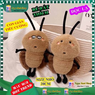 THÚ NHỒI BÔNG TIỂU CƯỜNG CON GIÀN VÔ TRI SIZE NHỎ 20CM SIÊU ĐÁNG YÊU RẤT CƯNG - đồ chơi doll toys