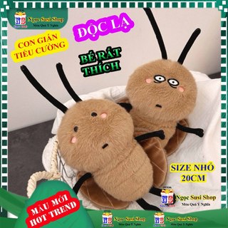 THÚ NHỒI BÔNG TIỂU CƯỜNG CON GIÀN VÔ TRI SIZE NHỎ 20CM SIÊU ĐÁNG YÊU RẤT CƯNG - đồ chơi doll toys