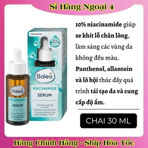 Serum Niacinamide sáng trắng da se khít lổ chân lông Balea Đức [ Nội địa Đức Đủ Bill] [Hot]