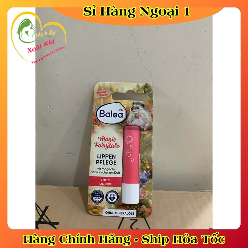 [auth] Son dưỡng môi  giúp môi căng bóng, mềm mịn Balea nội địa Đức,Đủ Bill [Hot]