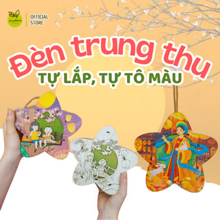 Đèn trung thu tự lắp, tự tô màu cho bé (Madoca)