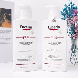 Sữa Rửa Mặt Cho Da Nhạy Cảm Eucerin PH5 Facial Cleanser 400ml Duduhouse