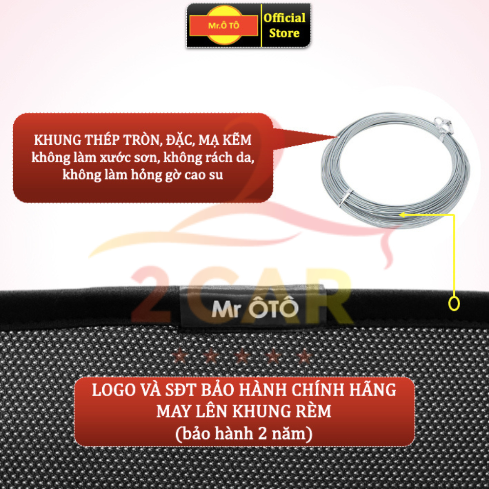 Rèm Che Nắng Ghế 3 Xe Toyota VELOZ 2022- 2023-2024 Loại 1 Mr.OTO. Bảo Hành 24 tháng. Cam Kết Chuẩn Khít Theo Xe