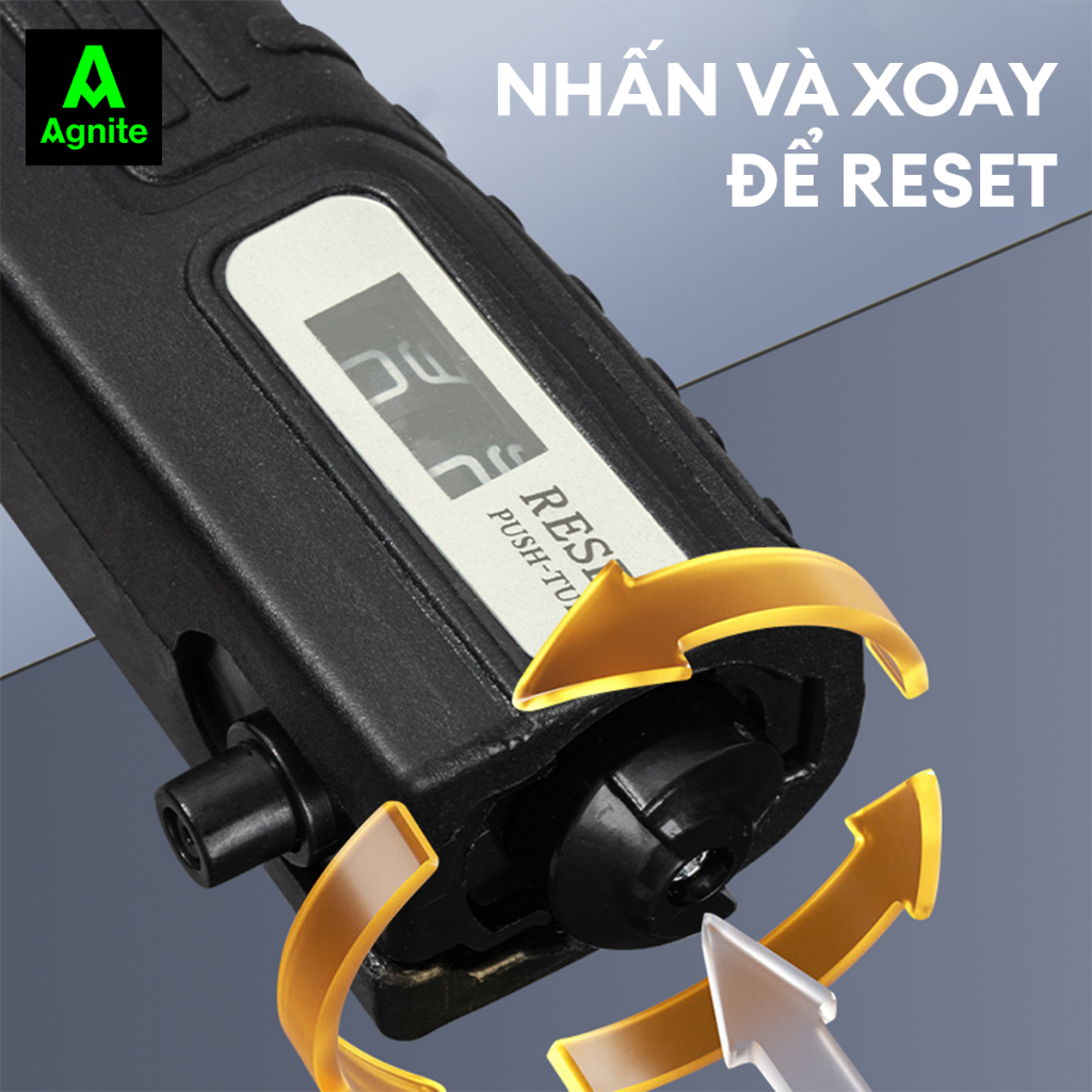 Kìm bóp tập cơ tay chính hãng Agnite, tăng lưu thông máu, dễ mang theo, nhiều mức lực, có đếm số - ER021