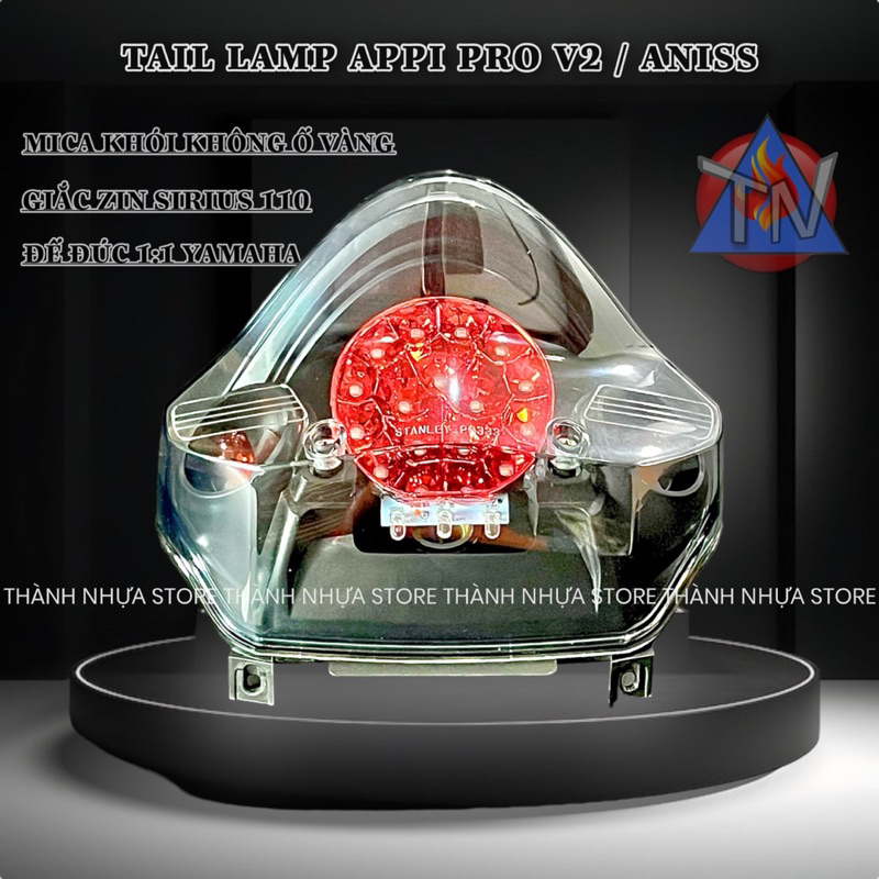 [HÃNG TNS] Đèn hậu APPI PRO Sirius hiệu ứng ANISS cao cấp