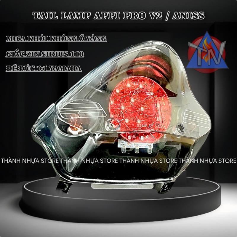 [HÃNG TNS] Đèn hậu APPI PRO Sirius hiệu ứng ANISS cao cấp