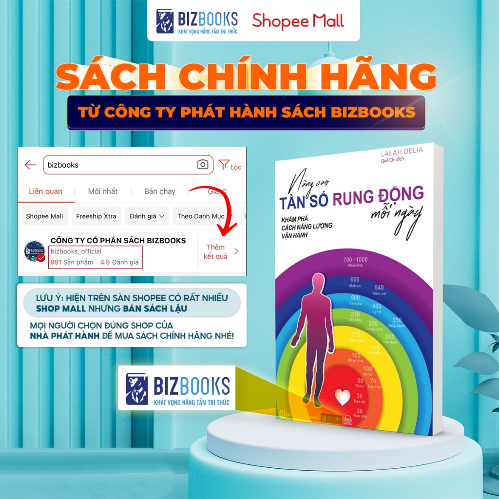 Sách Nâng Cao Tần Số Rung Động Mỗi Ngày: Khám Phá Cách Năng Lượng Vận Hành