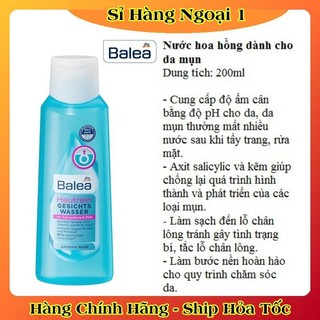 [MẪU MỚI DATE XA] Nước Hoa Hồng Balea 200ml - Hàng Nội Địa Đức
