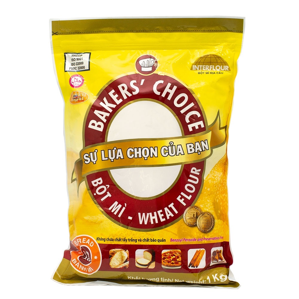 Bột Mì số 8/11/13 hiệu Baker's Choice chuyên dùng làm bánh Cao Cấp