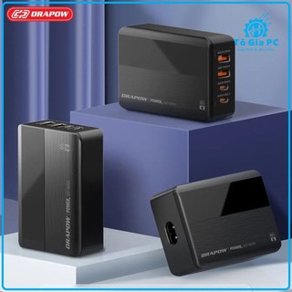 Củ sạc siêu nhanh GAN chuẩn PD 65w 40w 30w Drapow HB65, Wekome WP-U128, Lenovo MC31 cổng type C/USB hỗ trợ PPS samsung