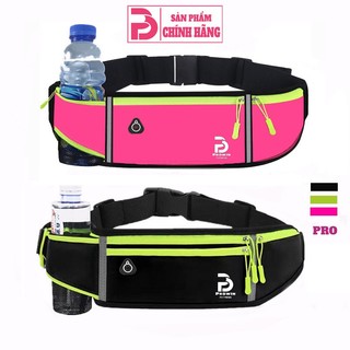 Túi đeo bụng chạy bộ Prowin Fitness đựng nước đựng điện thoại chống nước phản quang