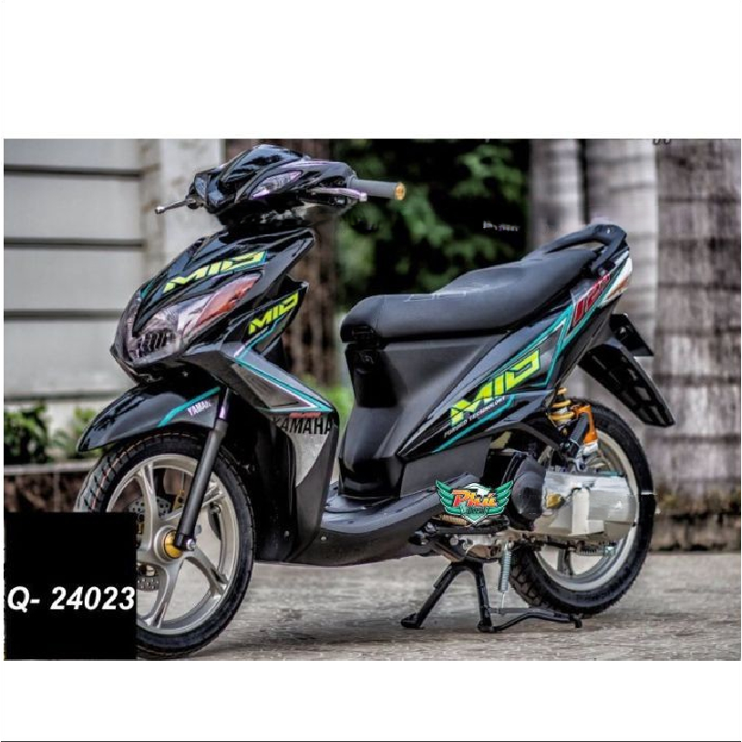 Tem Luvias Mio Xanh đen , xe đen (B) | Shopee Việt Nam