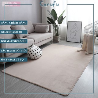 Thảm trải sàn phòng khách 160x100cm màu Lac đà NHUNG nỉ cao cấp