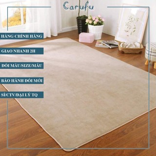 Thảm trải sàn phòng khách 160x100cm màu Lac đà NHUNG nỉ cao cấp