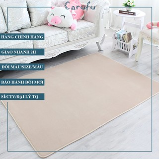 Thảm trải sàn phòng khách 160x100cm màu Lac đà NHUNG nỉ cao cấp
