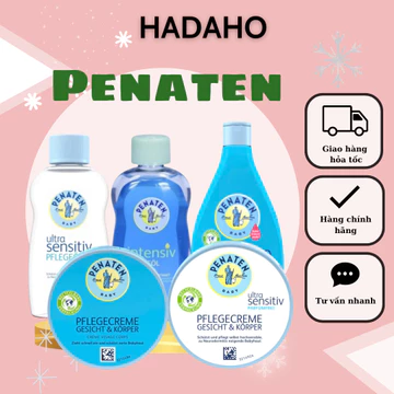 Kem Dưỡng Da Penaten, Kem Chống Hăm, Dầu Massage Penaten, Sữa Tắm Gội Chống Cảm Cúm Cho Bé Từ Sơ Sinh-Bill Đức