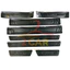 Ốp bậc cửa, nẹp bước chân Trong, Ngoài Xe Mazda Cx5 2018- 2020,2021 2022, 2023,2024 chất liệu Titan