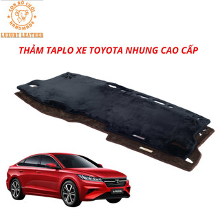Thảm Taplo Ô Tô Toyota Corolla Cross 2019 đến 2026 Loại 1 chất Nhung mịn cao cấp bám tapo chống trượt
