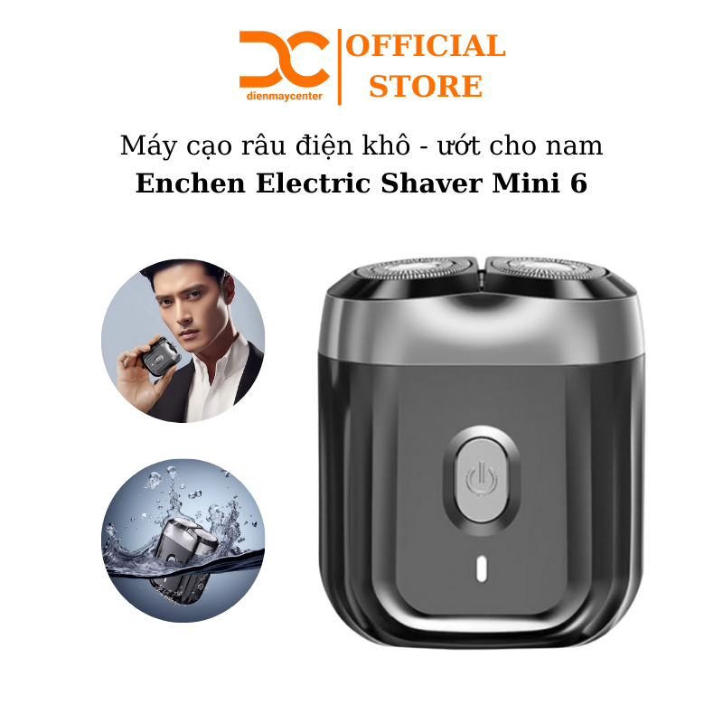 Ảnh Máy cạo râu điện khô - ướt cho nam Electric Shaver  Enchen Mini 6 / Mini 6S có chống nước - Bảo hành 3 tháng 1