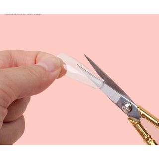 Kéo cắt phom móng giả loại tốt, hoa văn cổ điển chuyên dụng cho dân làm móng