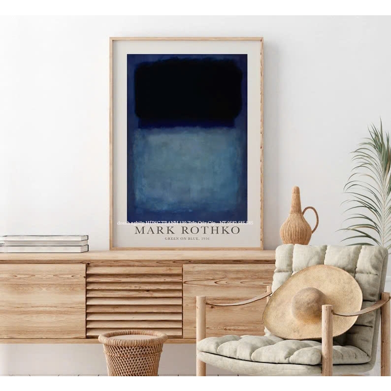 Tranh Treo Tường, Mark Rothko Print, Art Exhibition, Modern Wall Decor ...