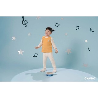 Chaang AW2024 Bộ dài cúc vai Punchun Tea cho bé