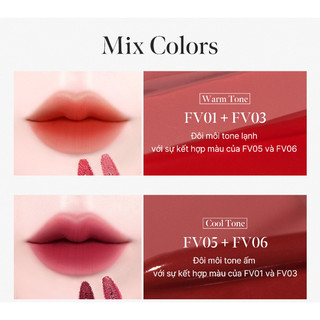 [Blackrouge] Son Kem Black Rouge Icy To Fog Vevet Siêu Mềm Mịn Dành Cho Các Nàng Môi Khô