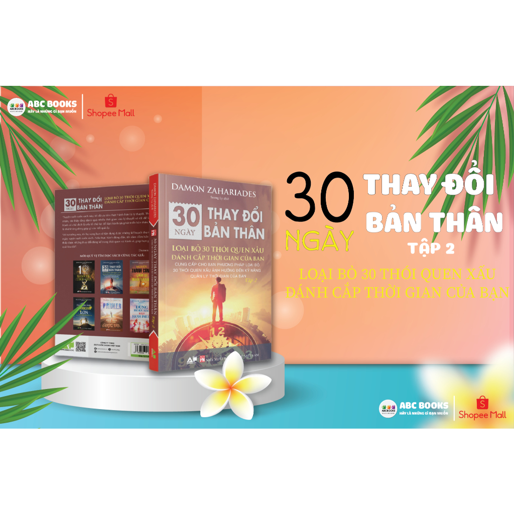 Sách - Bộ Sách 30 Ngày Thay Đổi Bản Thân-Loại Bỏ Thói Quen Xấu,Rèn Luyện Kỹ Năng,Phát Triển Bản Thân